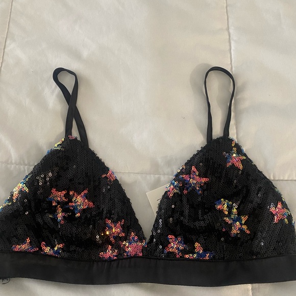 RARE✨Sequin Rodeo Star Short & Bra Top Set 🖤 - Picture 4 of 7